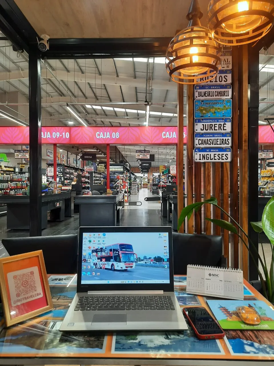Escritorio de atención al cliente de Rio Travel